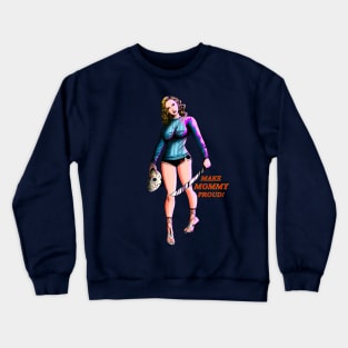 Hockey fan girl 2 Crewneck Sweatshirt